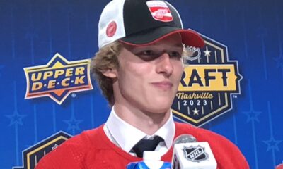 Brady Cleveland, red wings