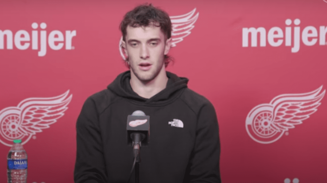 Ondrej Becher, Red Wings prospect