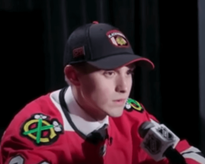 levshunov, chicago blackhawks